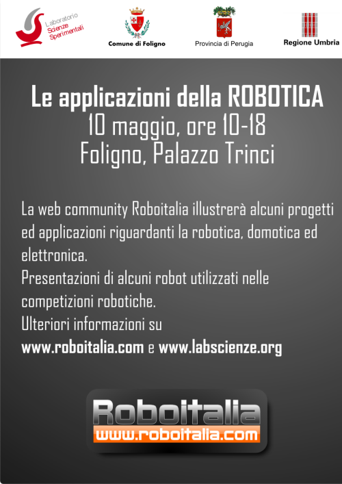 Giornata della Robotica a Foligno